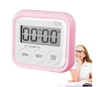 Kitchen Timer Magnetic - Led Display Stopwatchh | Quick Set Countdown Timer with Mute Mode, on Off Switchh, Large Lcd Screen for Teaching Cooking Studying, Officee Desk and Home Uses