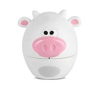 Kitchen Timer Mechanical Cartoon Cute 55 Minutes Countdown No Batteries Needed For Cooking Baking Exercising Homework Plastic White Purple Cattle Bear 6cm (Cow)