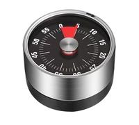 Kitchen Timer - Mechanical Time Management, Space Saving Sound Kitchen Timer | for Indoor, Outdoor, Home, School, Classroom, Camping, Barbecue, Studio,