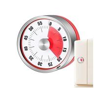 Kitchen Timer - Mechanical Timer for Kitchen,Loud Alarm Time Management Tool Magnetic for Sports Enthusiast Adults Teachers Students Chef