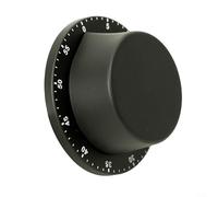 Kitchen Timer, Mechanical Timer with Loud 72dB Alarm, Stainless Steel Cooking Timer for Kitchen Use, Magnetic Back for Easy Placement on Metal Surfaces(Dark Night)