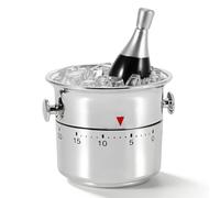 Kitchen Timer - Premium Mechanical Digital Cooking Timer with Rotating Dial, Pot-Shaped Design Visual Timers, Time Management Tool for Kitchen