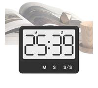 Kitchen Timer | Quiet Timer for Meal Preparation | Digital Timer for Kitchen and Cooking, for School, Home, Study, College Dorm, Apartment, Students, Chefs, Sports