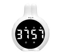 Kitchen Timer Self-Regulated Rotary- Suction Led- Countdown Beauty Movement Reminder Electronic Instrument Digital Cooking Clock For With Loud Alarm Strong Magnets Cute Silent Mode- Lcd And
