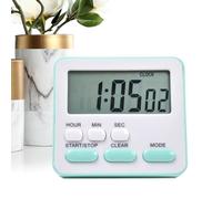 Kitchen Timer, Small Digital Clock, 2.48in 24 Hour Alarm Function Timer with Large Display, Sturdy Electronic Timers with Easy Feature, Home and Classroom Accessory