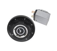Kitchen Timer Switch with Bell for Cooking Mechanical AC250V 16A Featuring 30, 60, 90, and 120 Minutes Settings (30 minute)