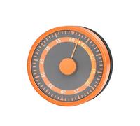 Kitchen Timer, Time Clock with Loud Alarm, Stainless Steel Wind-Up Visible Clock Cooking Baking Learning Kitchen Stove Fridge Children Seniors Attaching to Refrigerators or Ovens, Makes It Easier