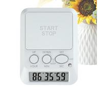 Kitchen Timer- Visual Timer Suitable For Kitchens, LED Display Countdown Reminder | With Light And Buzzer Alert Digital Oven Tim-er | For Teacher Student Study Baking Training Daily Work Gym Desk Exe