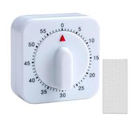 Kitchen Timers,Egg Timers Wind Up Cooking Timers for Kitchen with Alarm Suitable for Teachers Children's Cooking Timer Baking Boiling Exercise Family with Adhesive Tape 1 Piece