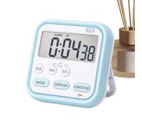 Kitchen Timers for Ovens & Utensils | Learning Clock with Display - Portable Silent Timer with Visual Alarm for Study, Training, Gym,