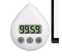Kitchen Timers - Magnetic Countdown Kitchen Timer, Suction Cup Reminder LCD Display, Loud Alarm Perfect | Countdown Timer, Timing Tools for Baking, Home, Cooking, Reading, Doing Sports & Shower
