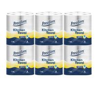 Kitchen Tissue Towel Rolls 6 Packs of 4 Rolls 24 Rolls