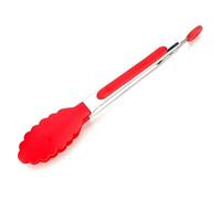 Kitchen Tongs Kitchen Tongs Non-Slip Cooking Clip Clamp BBQ Salad Tools Grill Accessories(Red 1PCS)