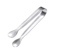 Kitchen Tongs Stainless Steel Food Tongs 3/1Pcs Hand Palm Finger Shape Ice Cube Sugar Clamp Mini Clips for BBQ Party Bar Kitchen Gadgets(B (11cmx1.6cm),2PCS)