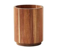 Kitchen Tool Holder, 7.1 Inch Wooden Utensil Holder, Great Swivel Fork Organizer for Dining Pantry Cabinets for Women, Use