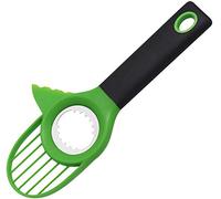 Kitchen tools 3 in 1 Avocado Slicer Tool with Comfort-Grip Handle Multifunctional Avocado Cutter Avocado Slicer Seed Remover Fruit Peeler Splitter Kitchen Tool