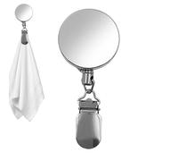 Kitchen Towel Clip, Retractable Non-Slip Adhesive Strong Multifunction Hook for Kitchen Towels, for Home, Bathroom, Motorhome, Bathroom, Public Bathroom, Tiles Glass Metal Cabinets Doors