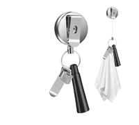 Kitchen Towel Clips - Telescopic Cloth Clamp Hanger,Retractable Towel Clips | for Kitchen Bathroom Bedroom Living Room Home Apartment Dormitory Laundry