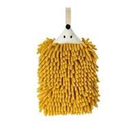 Kitchen Towel - Cute Hedgehog Chenille Towels | Absorption Decorative Cartoon Hands Drying Towels, Hanging Thickened Fabric Towel for Home Bathroom Shower Tub