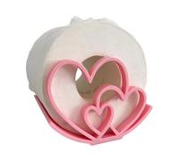 Kitchen Towel Holder for Worktop - Modern Heart Shaped Holder - Countertop Towel Holder | for Bathroom Kitchen Toilet Wardrobe Apartment Camper