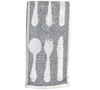 Kitchen Towel Pack of 6 Kitchen Tea Towels Cotton Towel Set for Kitchen Cloth Cotton Hand Towel (Black)