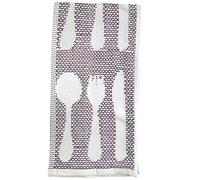 Kitchen Towel Pack of 6 Kitchen Tea Towels Cotton Towel Set for Kitchen Cloth Cotton Hand Towel (Purple)