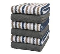 KITCHEN TOWELS (GREY, POPCORN TEXTURE COTTON)