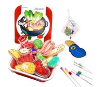 Kitchen Toys for Toddler - Kitchen Coloring Toy for Food | Educational Learning Pretend Play Food Playset for Kids Boys Teenagers Toddler Child