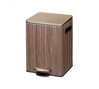 Kitchen Trash Can 9l/15l/45l Office Trash Cans Home Covered Foot Pedal Kitchen Living Room Light Luxury Bedroom Bathroom Toilet with Lid Pedal Trash Can Garbage Bin(9l)
