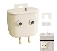 Kitchen Trash Can - Compost Bin Kitchen, Bathroom Trash Can With Lid | Cute Waste Basket With Eyes And Legs Decoration For Wall Under Sink Bedroom RV Bathroom, Maintaining A Tidy Appearance