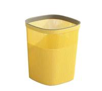 Kitchen Trash Can Kitchen Trash Can Large Capacity Plastic Without Lid Single Layer Living Room Office 15L/19L(B,L)