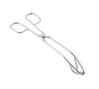 Kitchen Triangle Tongs for Cooking, Heavy Duty Stainless Steel Kitchen Tongs Scissor-Shaped Serrated Serving Plier for Barbeque, Vegetable, Food, 9 inches