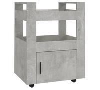 Kitchen Trolley Engineered Wood Organiser Food Tea Rack Multi Colours vidaXL