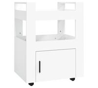 Kitchen Trolley Engineered Wood Organiser Food Tea Rack Multi Colours vidaXL