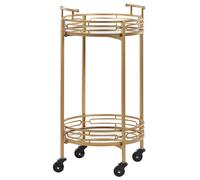 Kitchen Trolley FARLEY Metal Gold