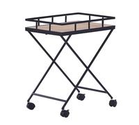 Kitchen Trolley LEOTI Metal Black
