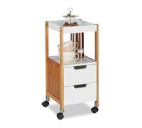 Kitchen trolley Mobile Storage Unit Lightweight Indoor Use Kitchen Cart Compact