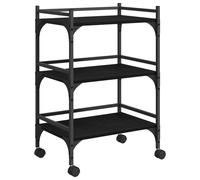 vidaXL Kitchen Trolley Old Wood 50 x 35 x 75.5 cm Engineered Wood