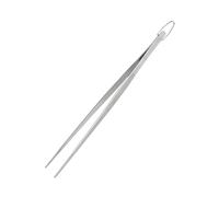 Kitchen Tweezer Tongs - Long Stainless Steel Serving Grabber, Buffet And Party Tool | 12 Inch Food Handling Utensil For Grilling Barbecue Pasta Salad Seafood Appetizer Hors D’oeuvre Restaurant Kitchen