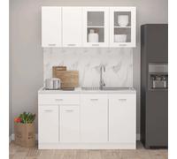 Kitchen Unit Lyon 4 Pcs Engineered Wood