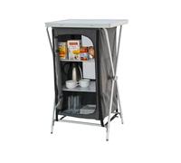 Kitchen unit with 3 shelves O'Camp Gris 60x50x97 cm