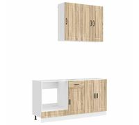 Kitchen Unit with Drawer with Door PORTO 5 pcs Engineered Wood Storage vidaXL