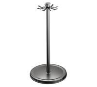 Kitchen Utensil Holder - Eight Hook Design, 360 Degree Rotation, Aluminum Construction in Space, Silicone Handle | Counter Cutlery Rack For Stirrer Bar Spoon Home Restaurant Desk Drawer Box