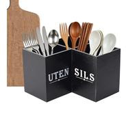 Kitchen Utensil Holder, Tableware Storage Container, Kitchen Spoon Holder, for Cutlery, Cutlery, Spoons, Forks, Spatula, Chopsticks, Napkin, Shelf, on