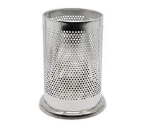 Kitchen Utensil Holder,Uotyle Stainless Steel Round Utensil Caddy Holder Flatware Container Spatula Sets Gadgets, Flatware Caddy Cutlery Spoon Fork Kitchen