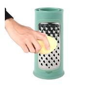 Kitchen Utensil Holder with Storage Compartment for Cheese Grater - 2 in 1 Holder for Kitchen Utensils and Accessories - Cutlery Organization Fruits Vegetables Cheese Mais