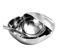 Kitchen Utensil Rest - Multi-Functional Spoon Holder, Large Capacity with Drip Pad, Food-Grade Silicone, Heat Resistant Exterior, Cooking Tool for Meal Prep and Professional Cafes