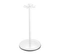 Kitchen Utensil Stand - Rotating Utensil Holder, Space Saving Kitchen Organizer | Detachable Utensil Storage Rack With 8 Hooks, 360 Degree Rotatable Kitchen Tool Holder for Spoons Spatulas Whisks
