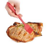 Kitchen Utensils 5 Pcs Cooking Set,Non-Stick Heat Resistant Silicone,Cookware with Soft Handle Sets(Red)