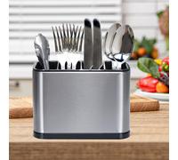 Kitchen Utensils Caddy Stainless Steel Cutlery Holder Organizer Dishwasher Safe